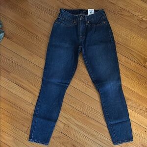NWT: Lucky Brand mid rise skinny jeans (size 4/27)